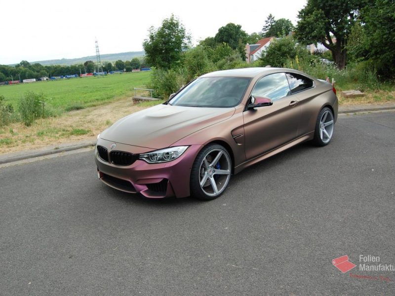 Bmw M4 Shifft Effekt Vollfolierung – Bild 5
