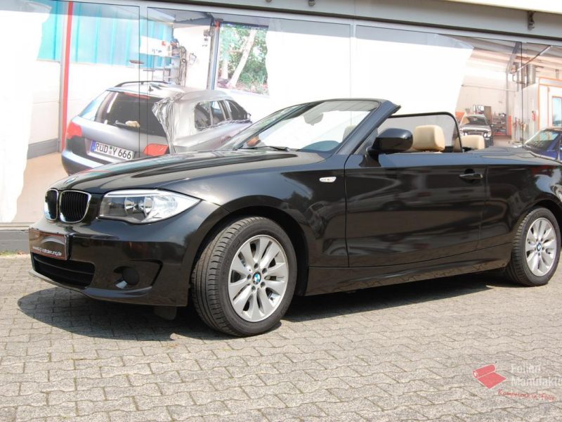 Bmw 1er Cabrio Vollfolierung – Bild 2