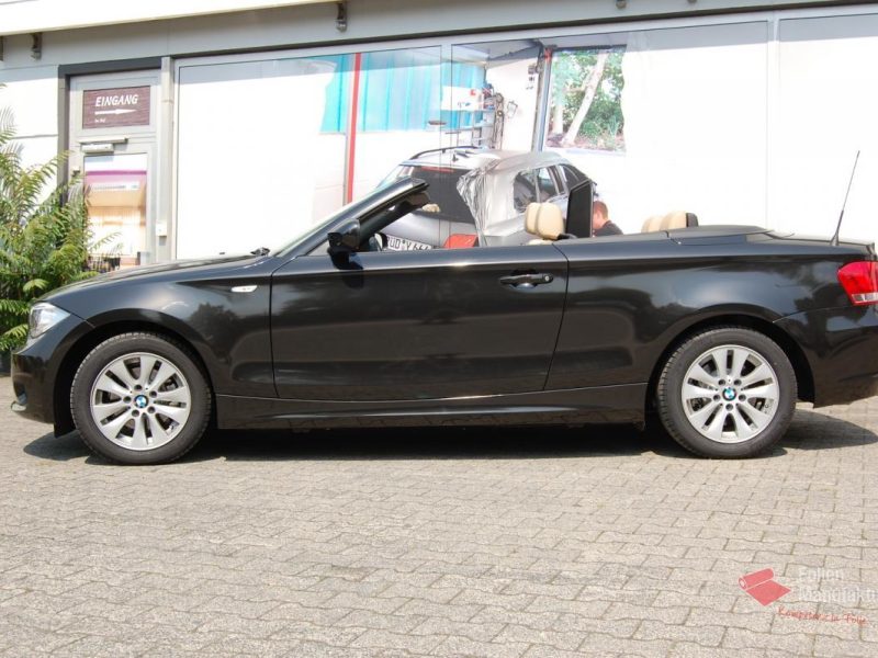 Bmw 1er Cabrio Vollfolierung – Bild 3
