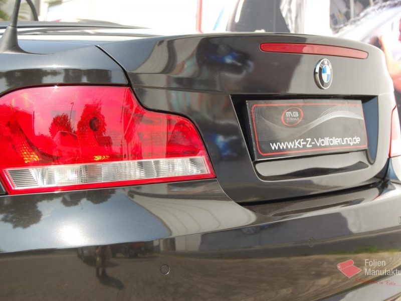 Bmw 1er Cabrio Vollfolierung – Bild 8