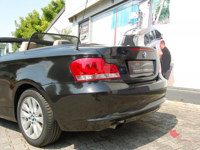 Bmw 1er Cabrio Vollfolierung – Bild 7