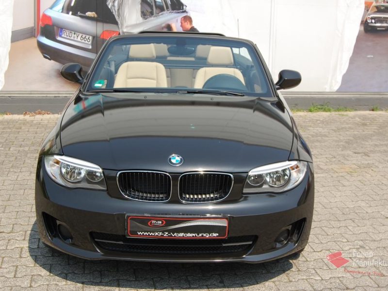 Bmw 1er Cabrio Vollfolierung – Bild 5