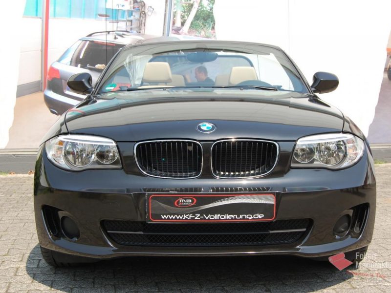 Bmw 1er Cabrio Vollfolierung – Bild 4