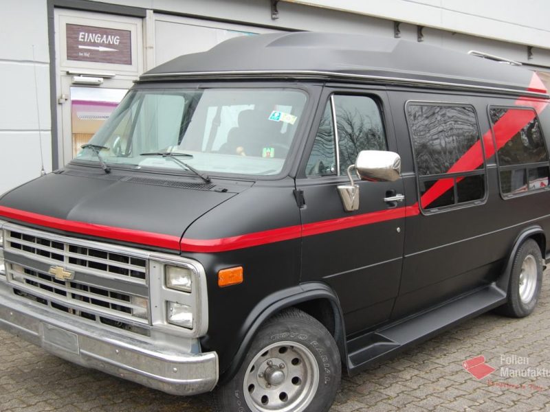 Chevrolet Van Vollfolierung – Bild 1