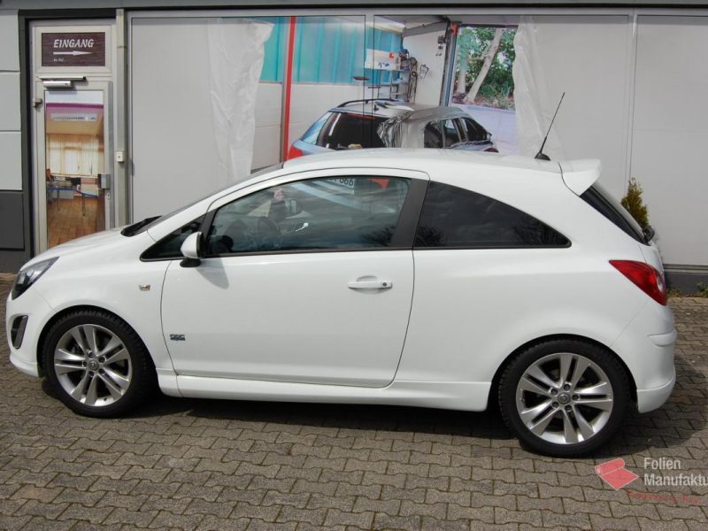 Opel Corsa D Scheibentönung – Bild 2