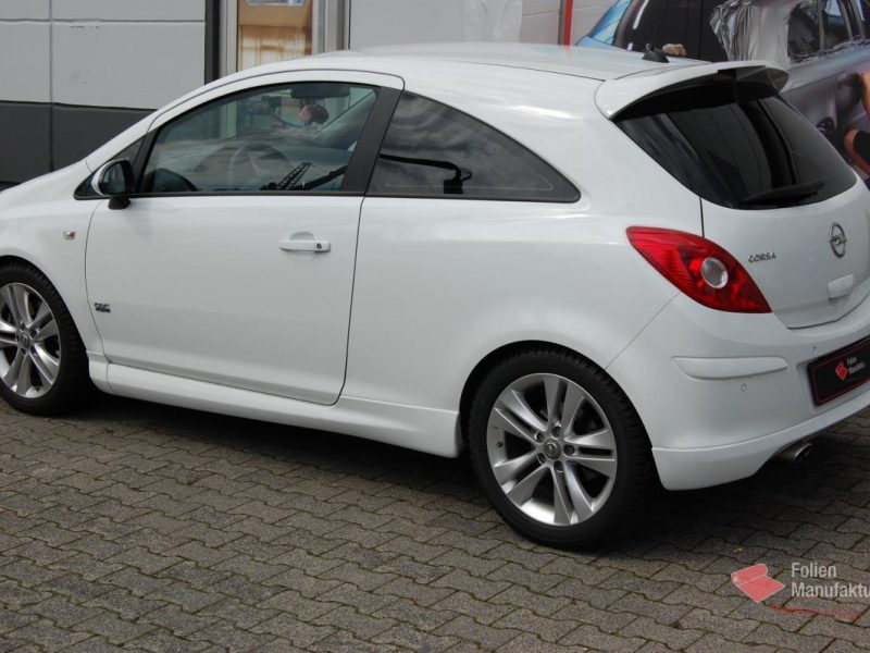 Opel Corsa D Scheibentönung – Bild 1
