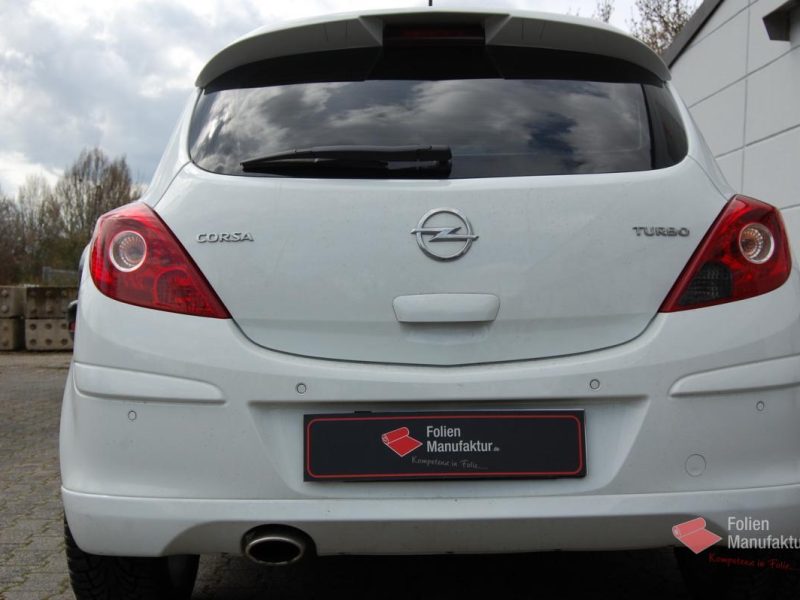 Opel Corsa D Scheibentönung – Bild 5