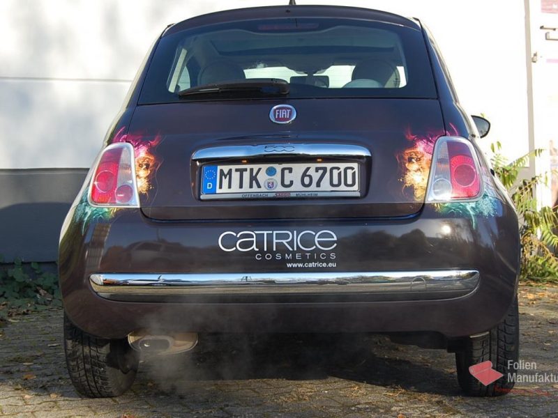 Fiat 500 Vollfolierung – Bild 8