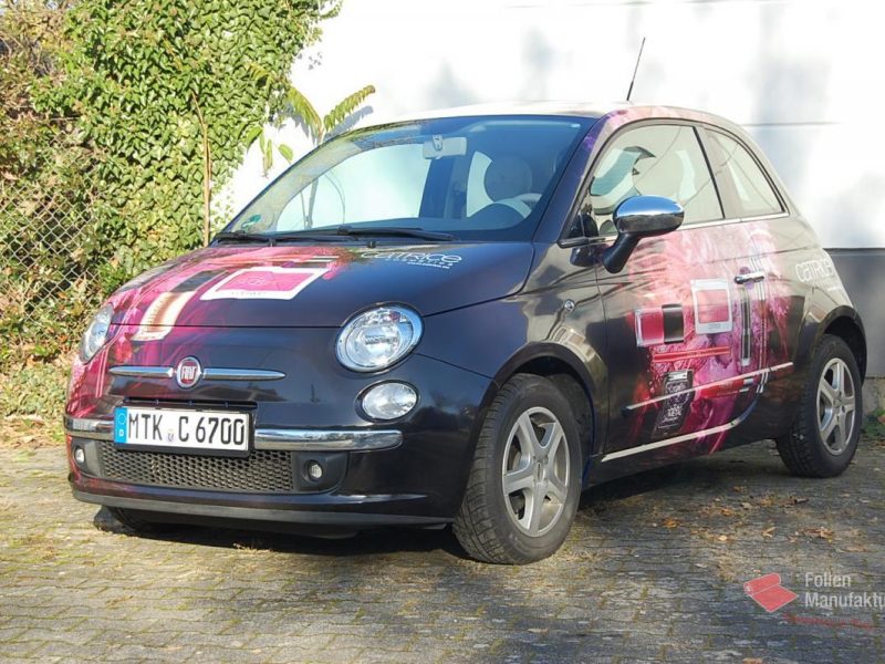 Fiat 500 Vollfolierung – Bild 2