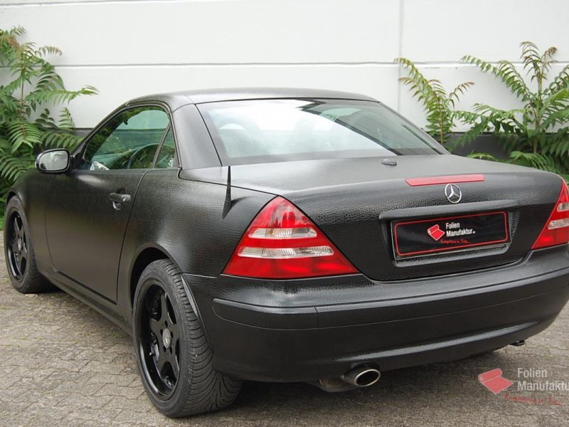 Mercedes SLK Vollfolierung – Bild 7