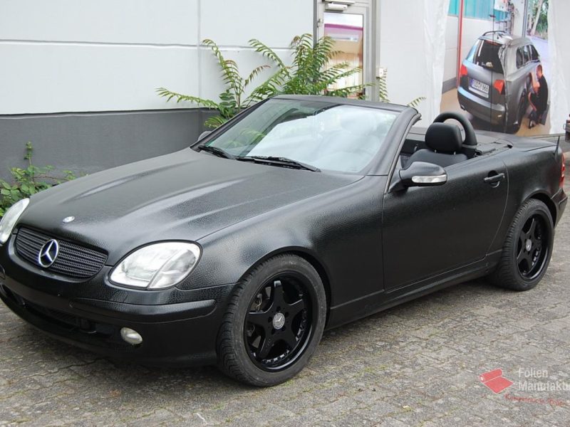Mercedes SLK Vollfolierung – Bild 1