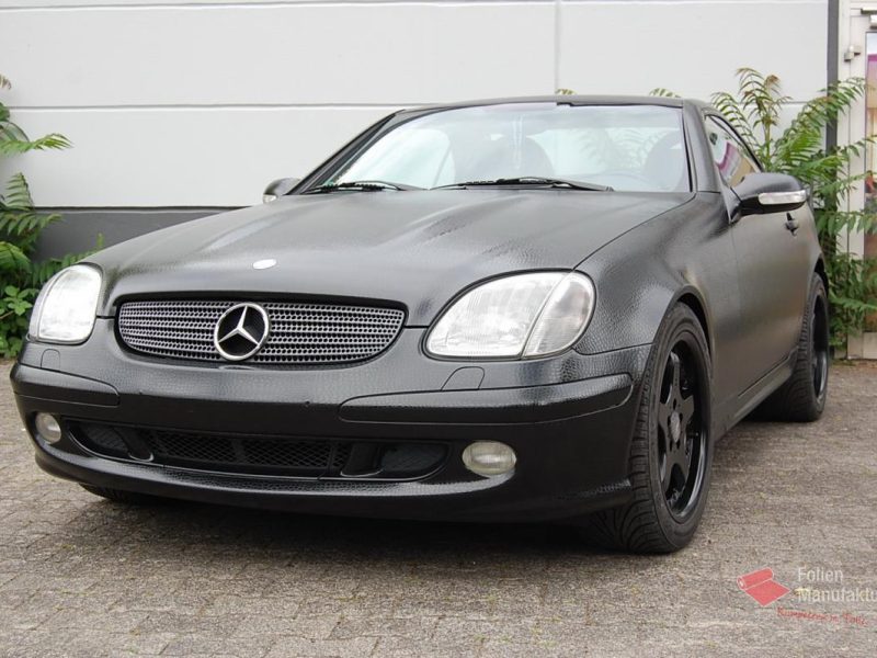 Mercedes SLK Vollfolierung – Bild 2