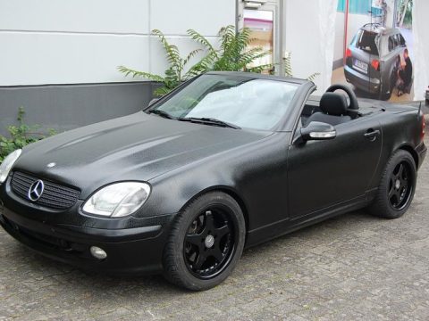 Mercedes SLK Vollfolierung