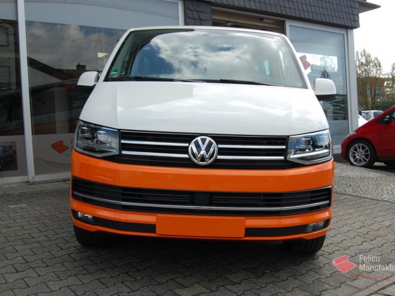 VW T6 zwei Farben bicolor Full Wrap – Bild 9