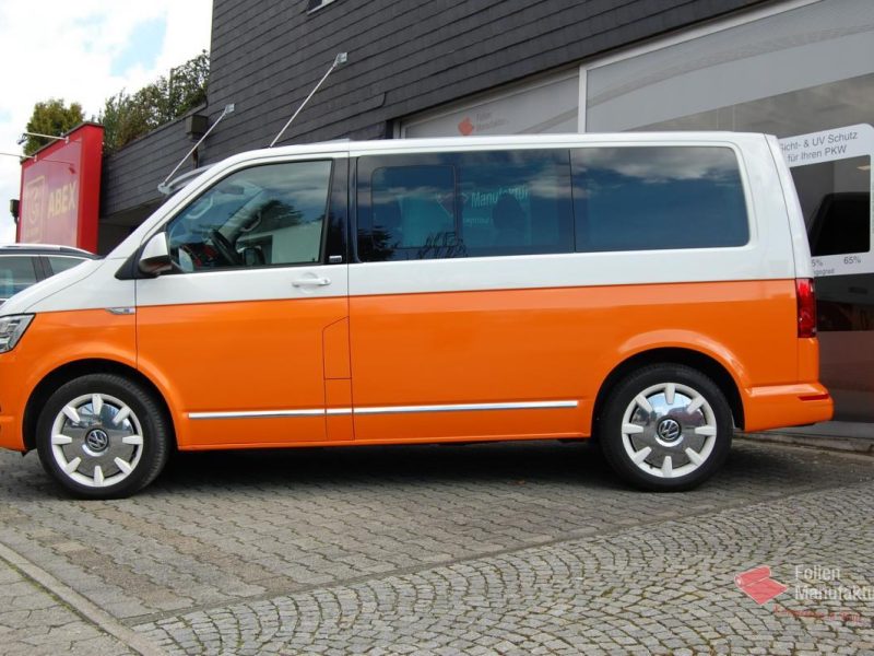 VW T6 zwei Farben bicolor Full Wrap – Bild 8