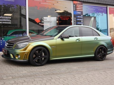 Mercedes C63 AMG Vollfolierung
