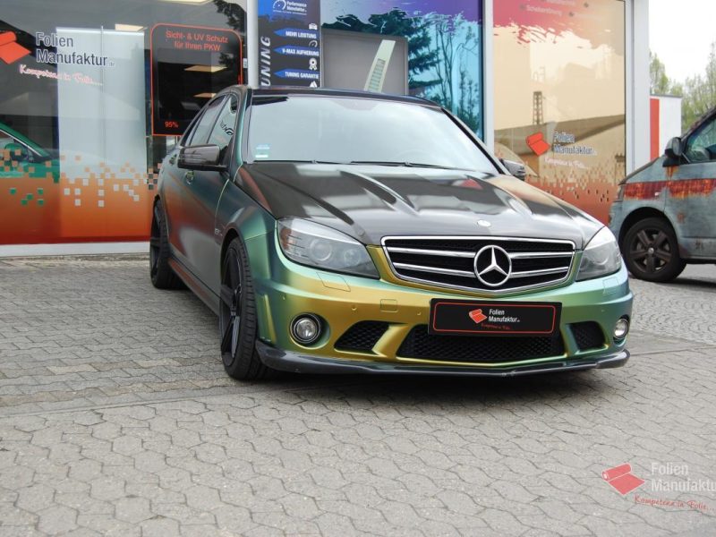 Mercedes C63 AMG Vollfolierung – Bild 7