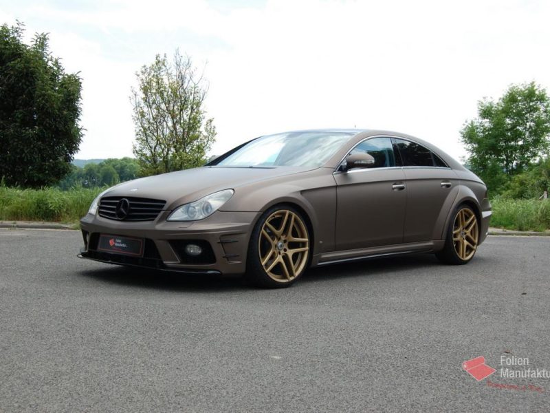 Mercedes CLS Vollfolierung – Bild 1