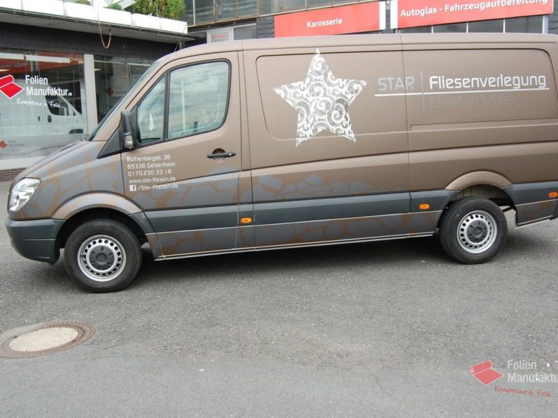 Mercedes Sprinter Vollfolierung – Bild 5