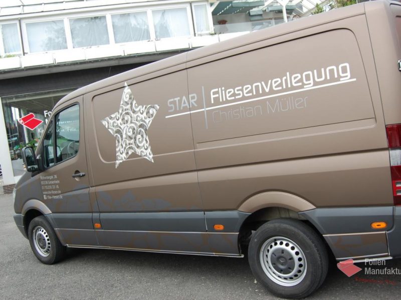 Mercedes Sprinter Vollfolierung – Bild 6