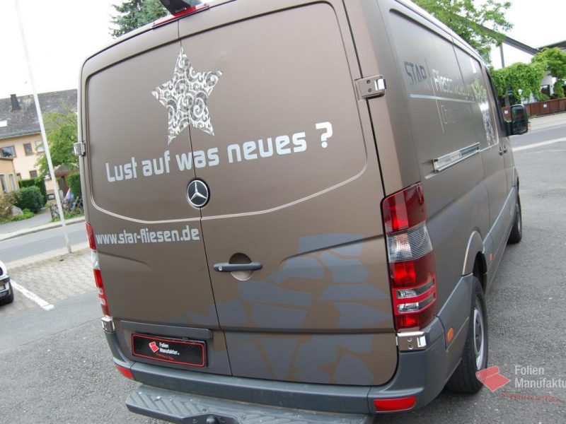 Mercedes Sprinter Vollfolierung – Bild 9