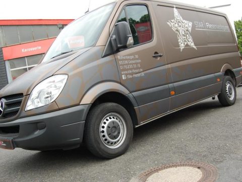 Mercedes Sprinter Vollfolierung