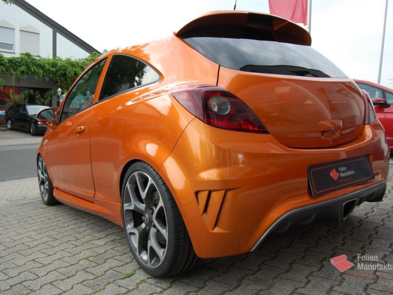 Opel Corsa OPC Vollfolierung – Bild 9