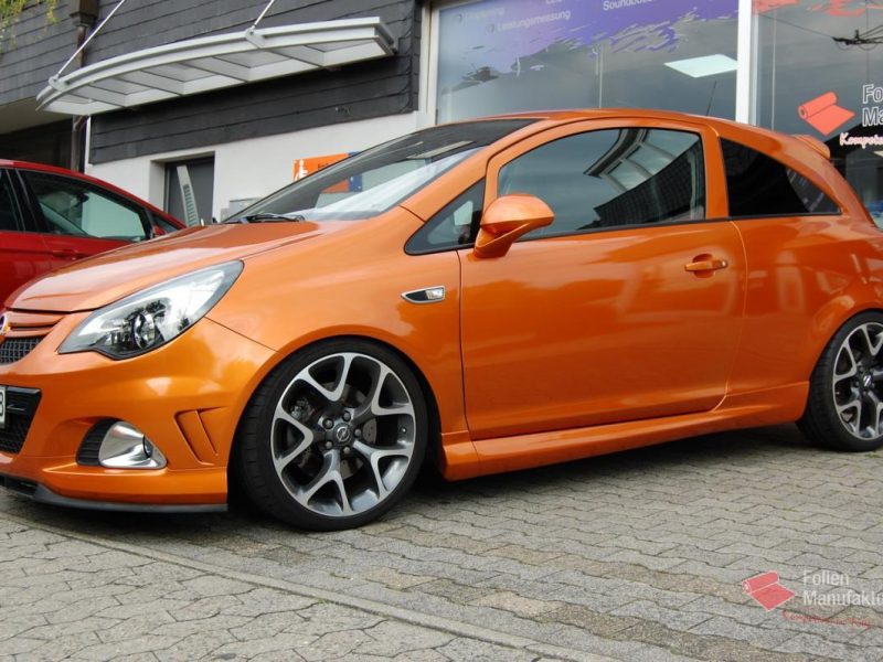 Opel Corsa OPC Vollfolierung – Bild 6