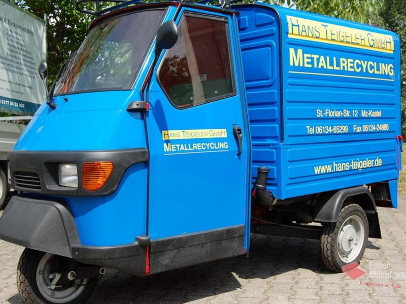 Piaggio APE Full Wrap – Bild 5