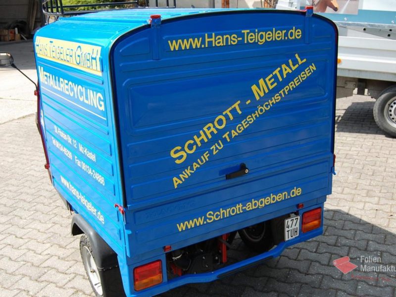 Piaggio APE Full Wrap – Bild 8