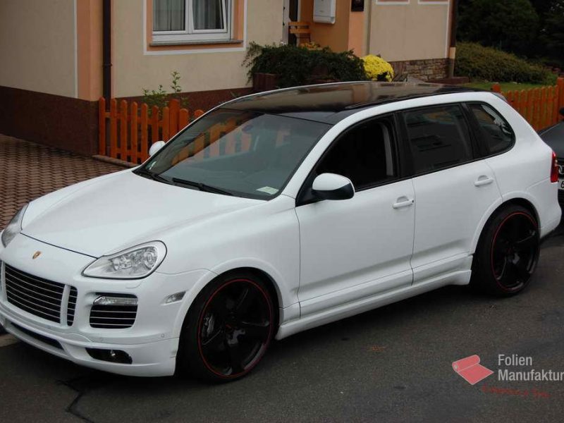 Porsche Cayenne Full Wrap – Bild 1