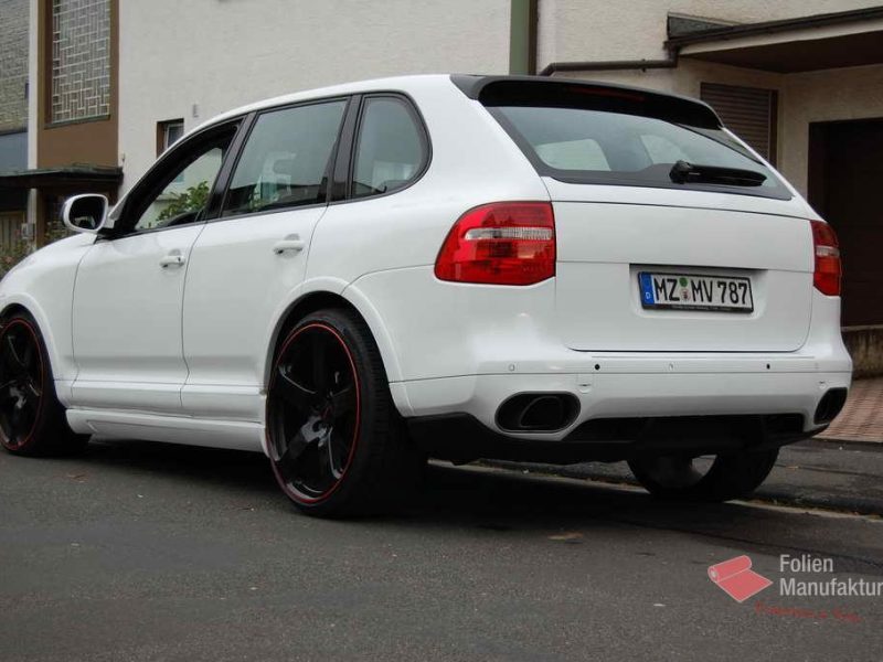 Porsche Cayenne Full Wrap – Bild 7