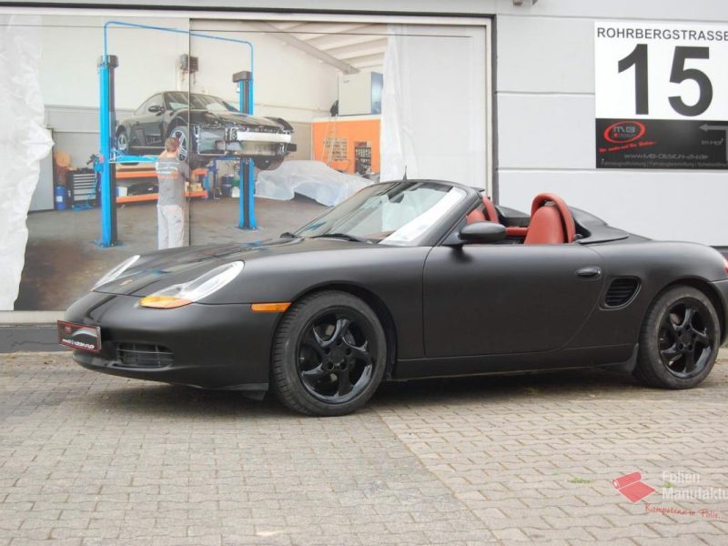 Porsche Boxster Vollfolierung – Bild 1