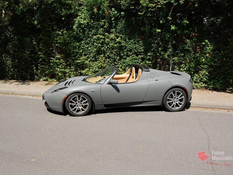 Tesla Roadster Full Wrap – Bild 4