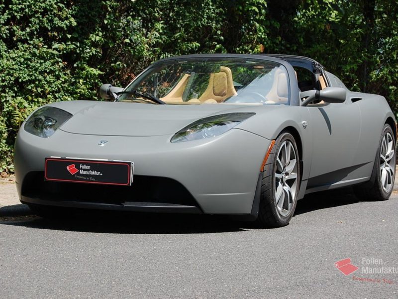 Tesla Roadster Full Wrap – Bild 2