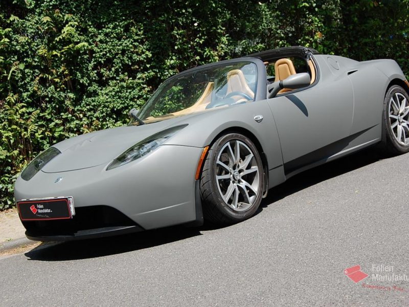 Tesla Roadster Full Wrap – Bild 3