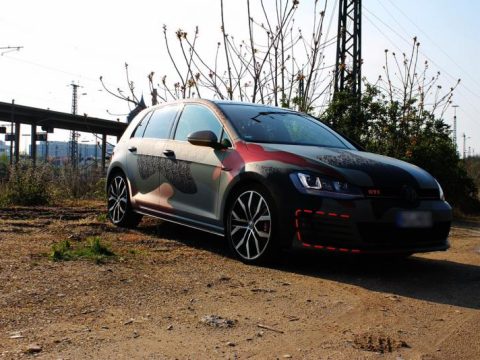 VW Golf GTI Vollfolierung