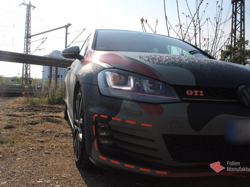 VW Golf GTI Vollfolierung – Bild 4