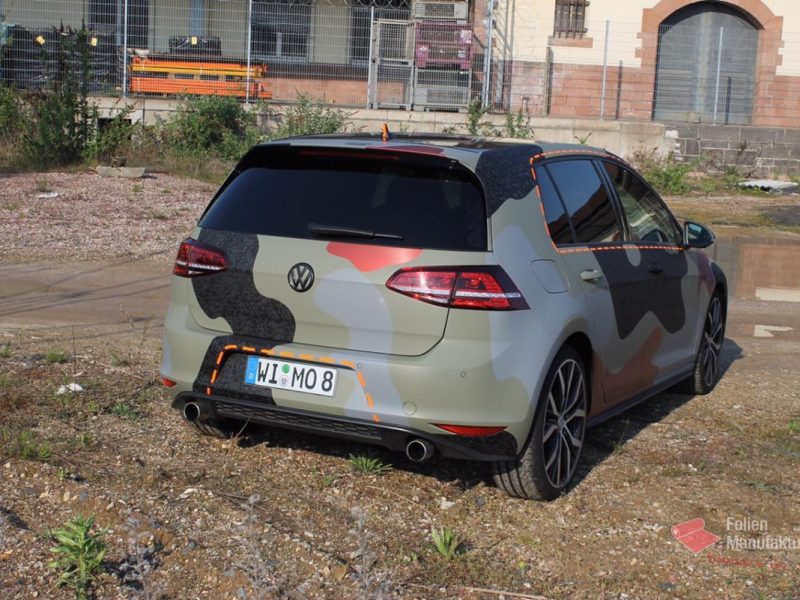VW Golf GTI Vollfolierung – Bild 9