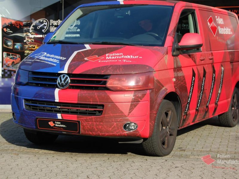 VW T5 Vollfolierung – Bild 1