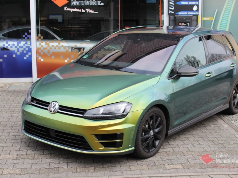 VW Golf R Vollfolierung – Bild 2