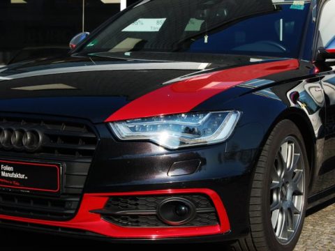 Audi A6 Chromfolierung