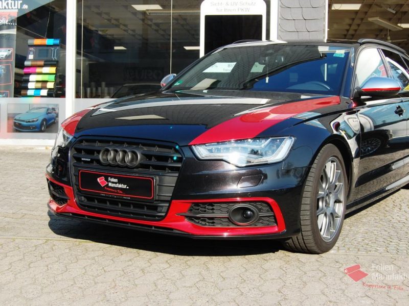 Audi A6 Chrome Wrap – Bild 2