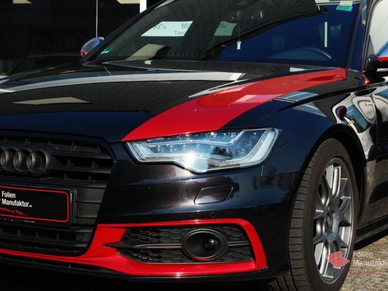 Audi A6 Chrome Wrap – Bild 1