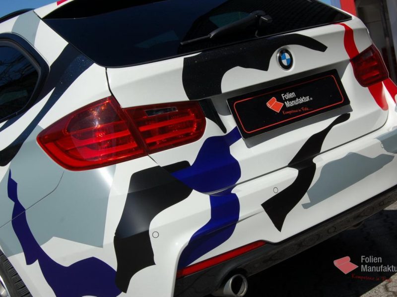 Bmw 3er Camouflage Vollfolierung – Bild 7