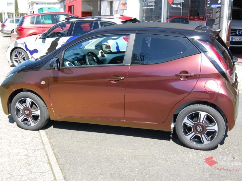Toyota Aygo Vollfolierung – Bild 6