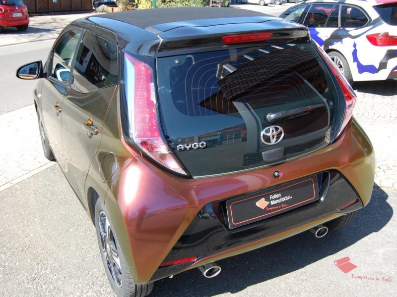 Toyota Aygo Vollfolierung – Bild 9
