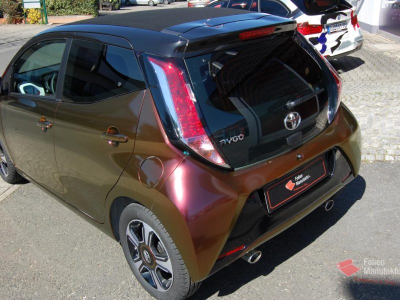 Toyota Aygo Vollfolierung – Bild 8