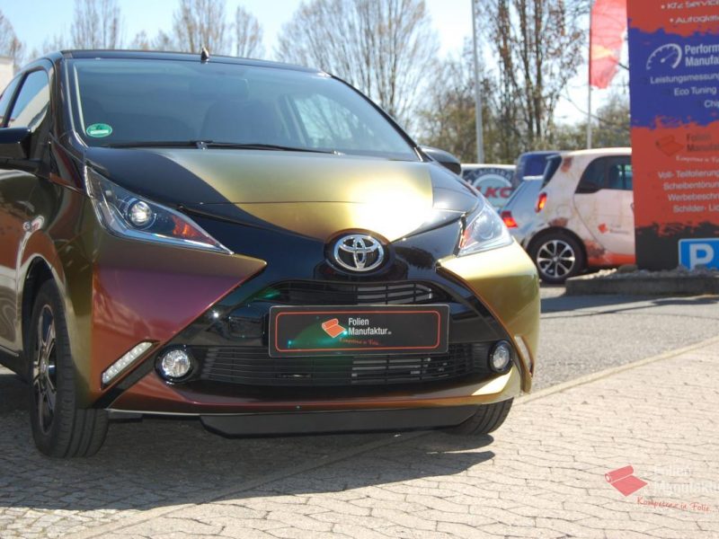 Toyota Aygo Vollfolierung – Bild 5