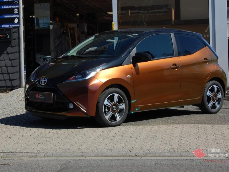 Toyota Aygo Vollfolierung – Bild 3